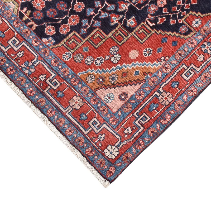 Perserteppich - Nomadic - 137 x 208 cm - dunkelblau