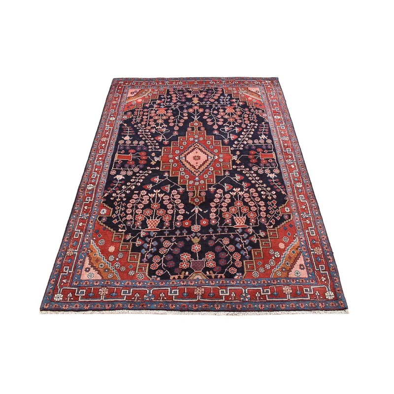 Perserteppich - Nomadic - 137 x 208 cm - dunkelblau
