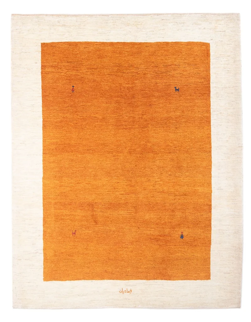 Gabbeh Persisch Teppich 153x196cm - Perserteppich Wollteppich - mehrfarbig