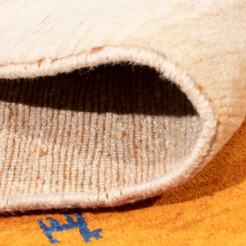Gabbeh Persisch Teppich 153x196cm - Perserteppich Wollteppich - mehrfarbig