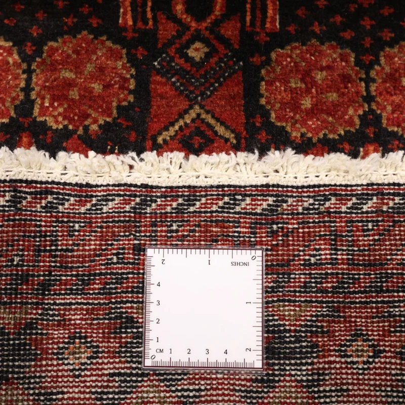 Belutsch Teppich 102x198cm - Orientteppich - dunkelrot