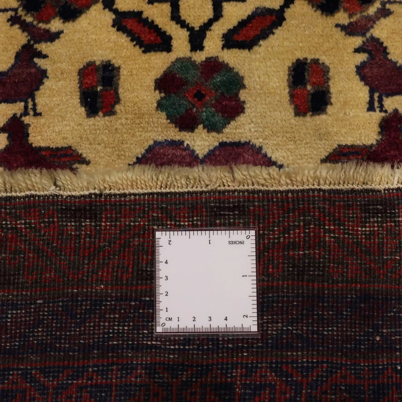 Belutsch Teppich 97x212cm - Orientteppich - hellgrün