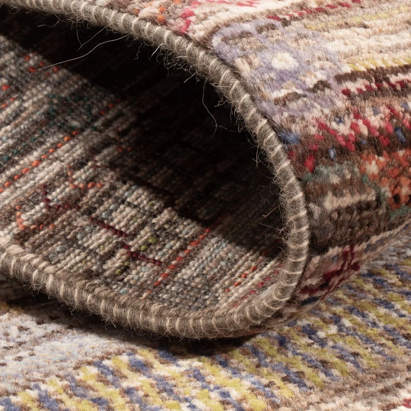 Gabbeh Persisch Teppich 78x340cm - Perserteppich Wollteppich - mehrfarbig