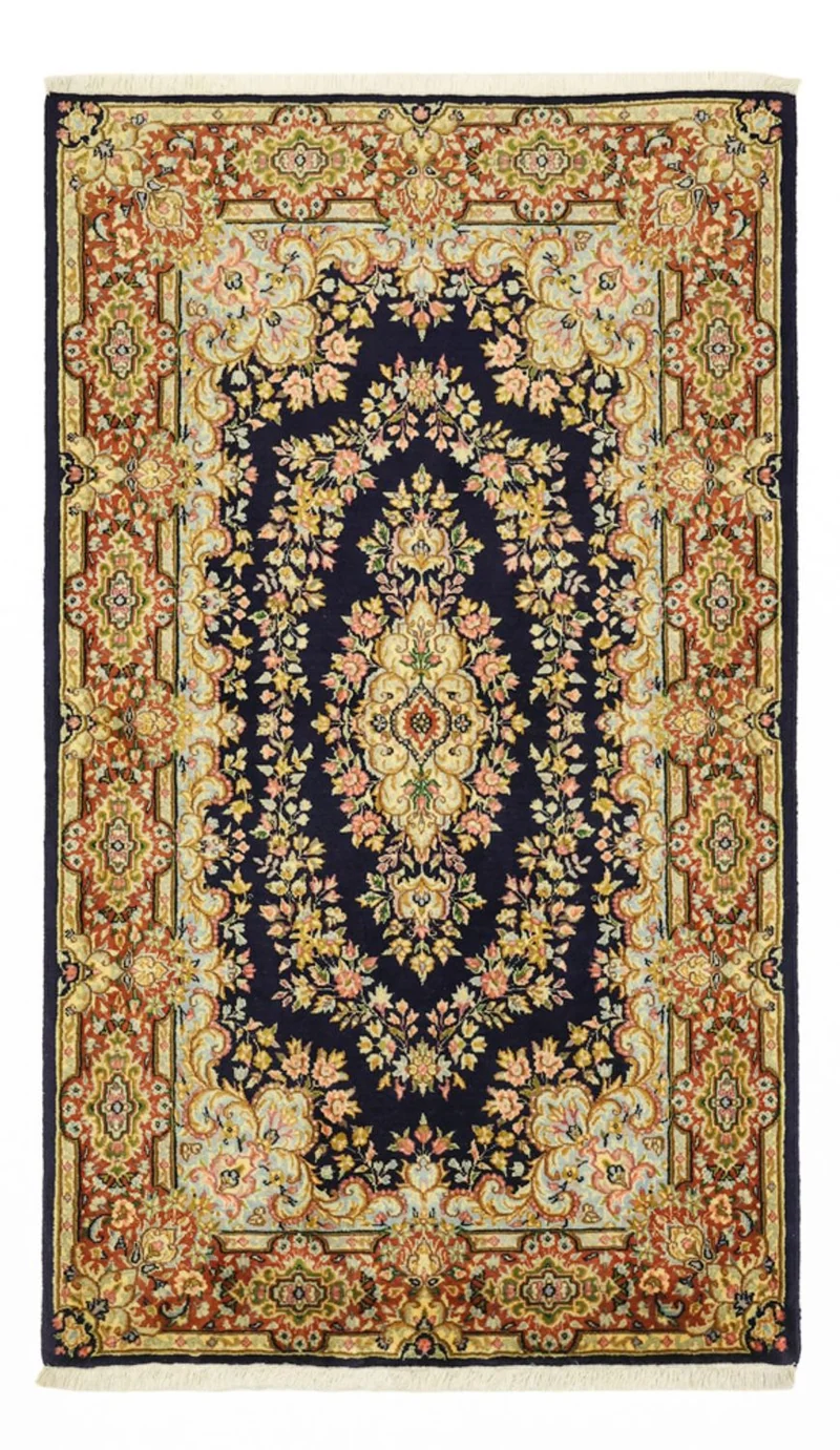 Kerman Teppich 87x149cm - Perserteppich - sand
