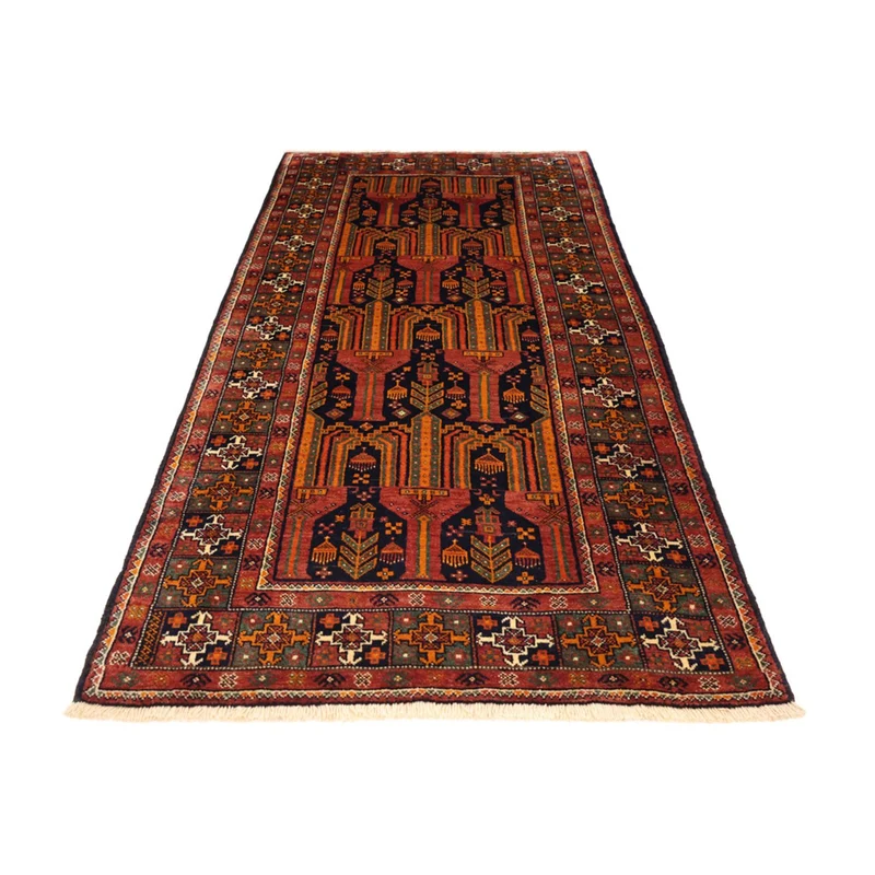 Belutsch Teppich 113x237cm - Orientteppich - terrakotta