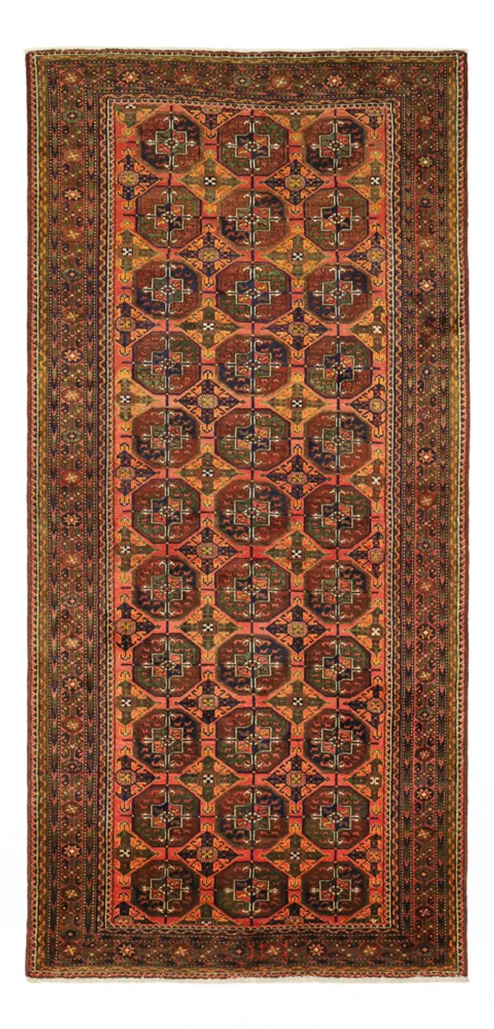 Belutsch Teppich 117x254cm - Orientteppich - braun