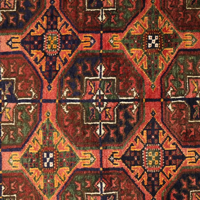 Belutsch Teppich 117x254cm - Orientteppich - braun