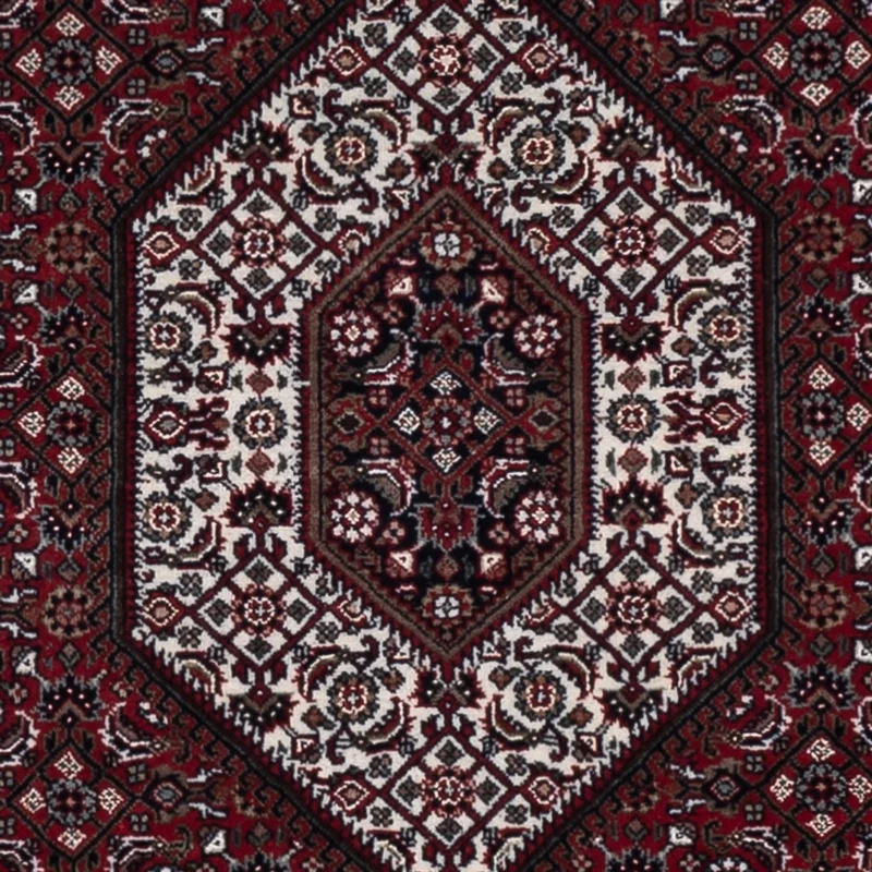 Indo Bidjar Teppich 123x182cm - Orientteppich - dunkelbeige
