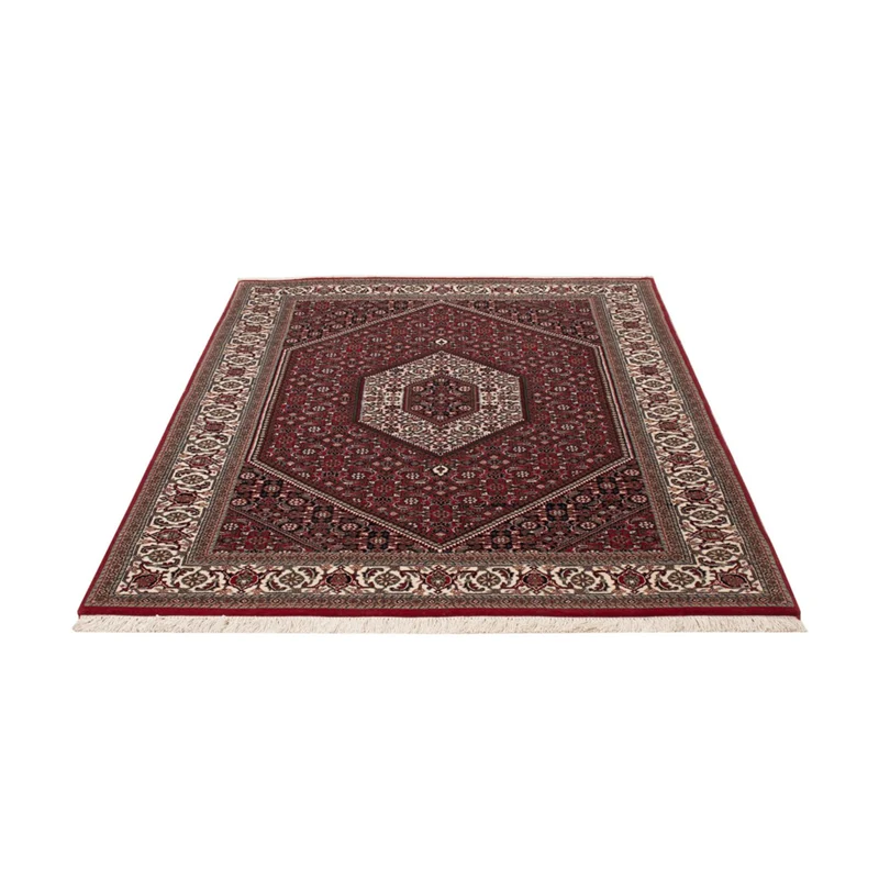 Indo Bidjar Teppich 123x182cm - Orientteppich - dunkelbeige