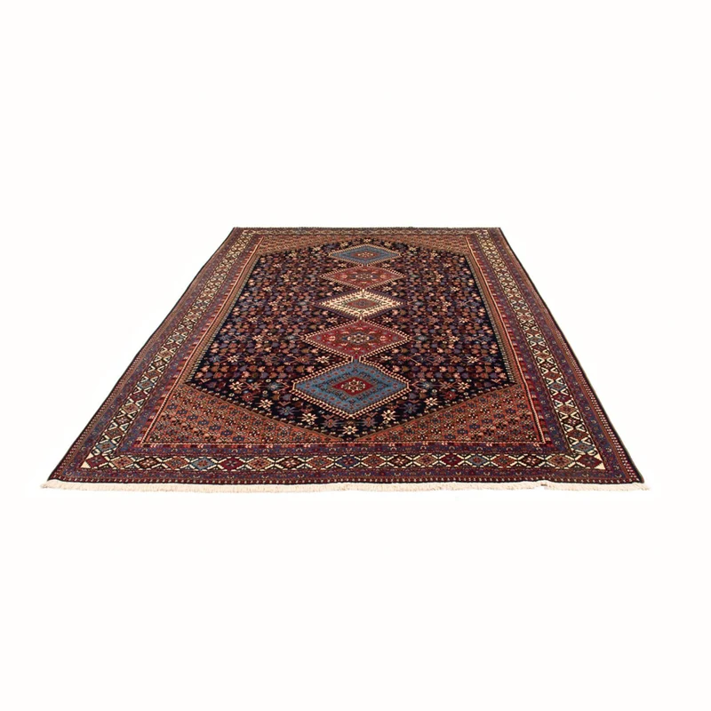 Ardebil Teppich 204x300cm - Perserteppich - dunkelblau