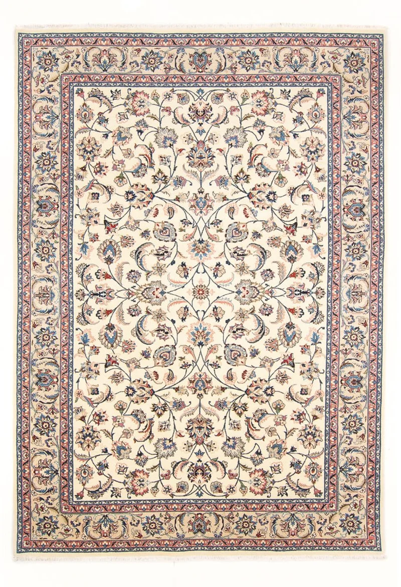 Maschad Teppich 200x302cm - Perserteppich - creme