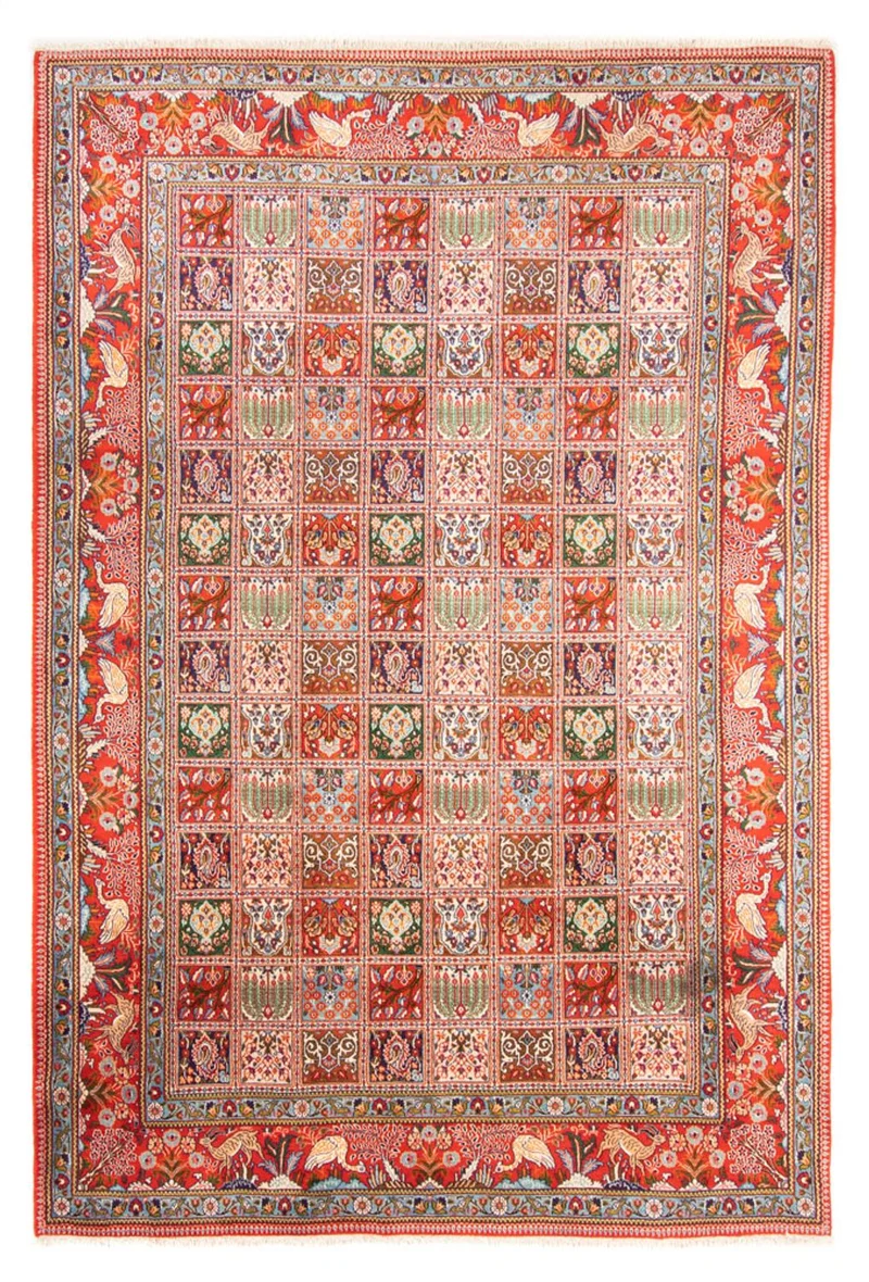 Moud Teppich 205x301cm - Perserteppich - mehrfarbig