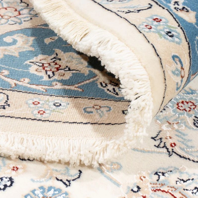 Nain Teppich 200x200cm - Perserteppich - creme