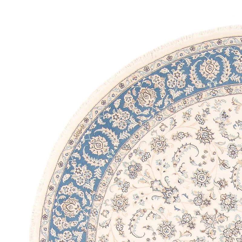 Nain Teppich 200x200cm - Perserteppich - creme
