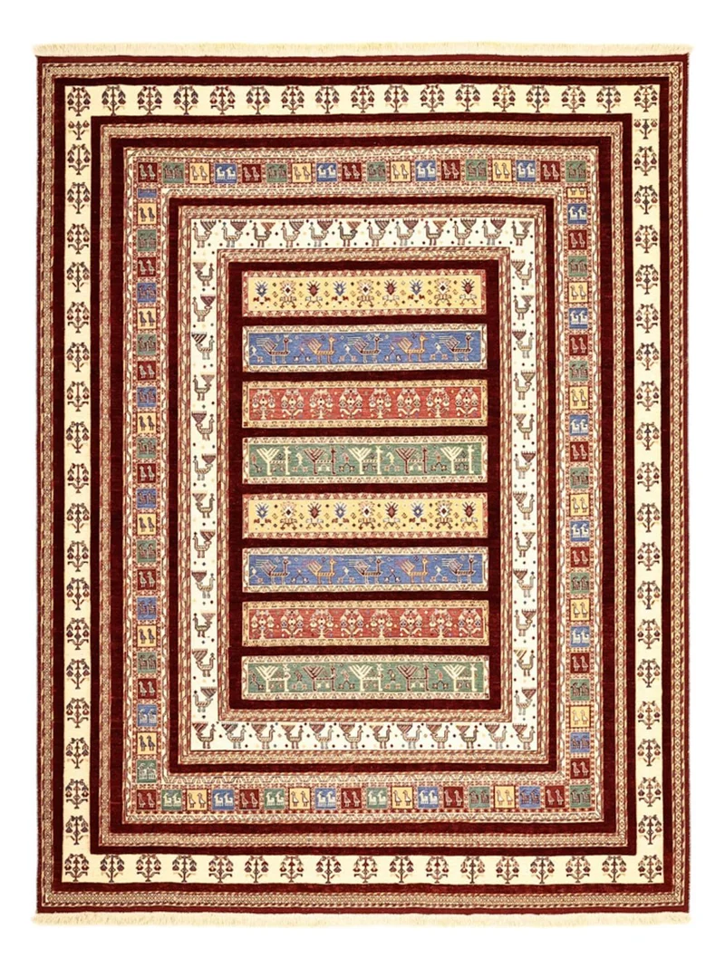 Kelim Fars Teppich 175x225cm - mehrfarbig