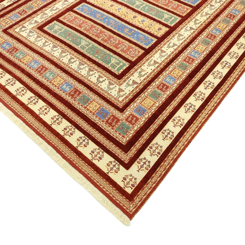 Kelim Fars Teppich 175x225cm - mehrfarbig