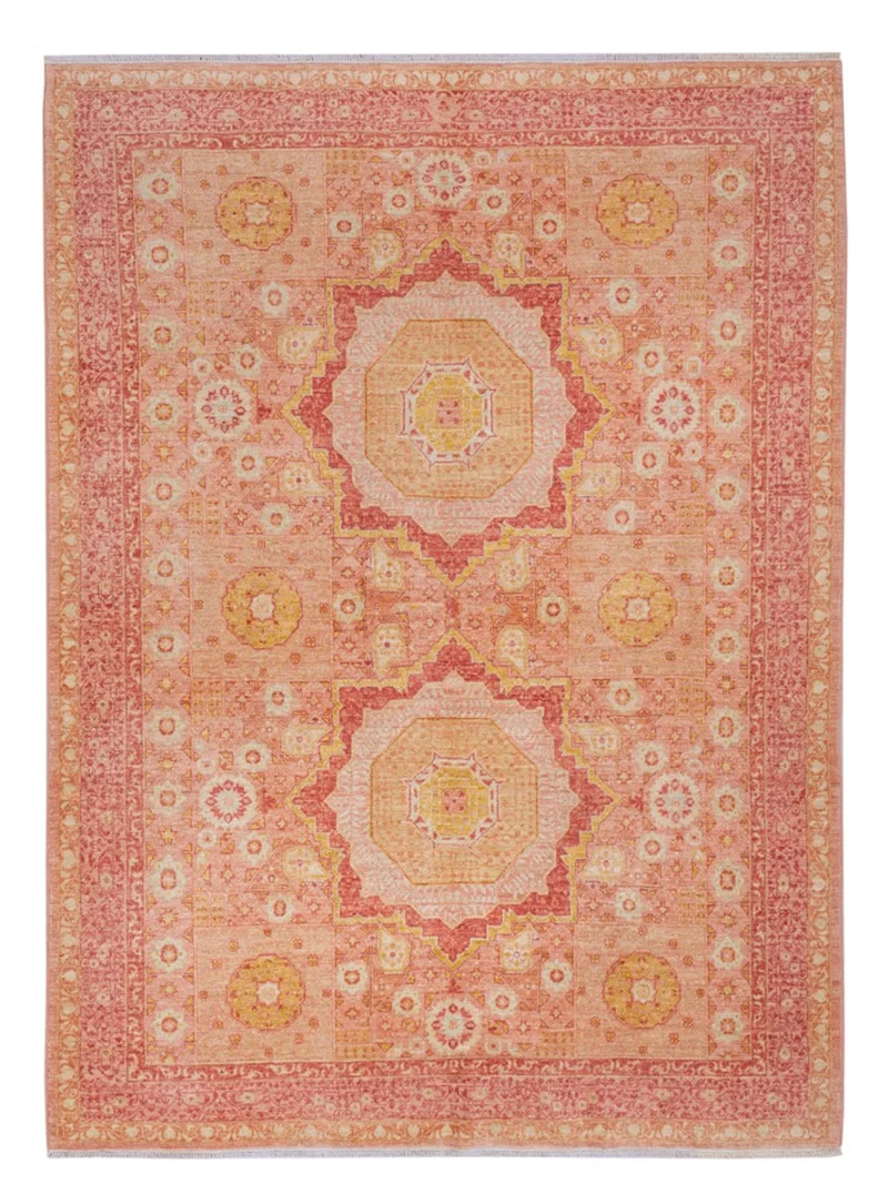 Ariana Teppich 180x244cm - Orientteppich - hellrot