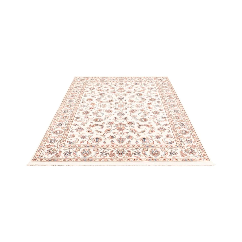 Täbriz Teppich 147x200cm - Perserteppich - creme