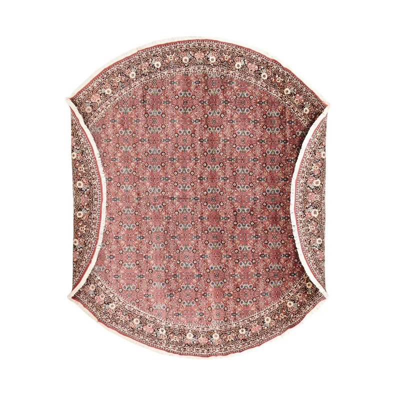 Bidjar Teppich 400x400cm - Perserteppich - rost