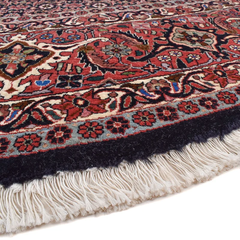 Bidjar Teppich 300x300cm - Perserteppich - dunkelrot