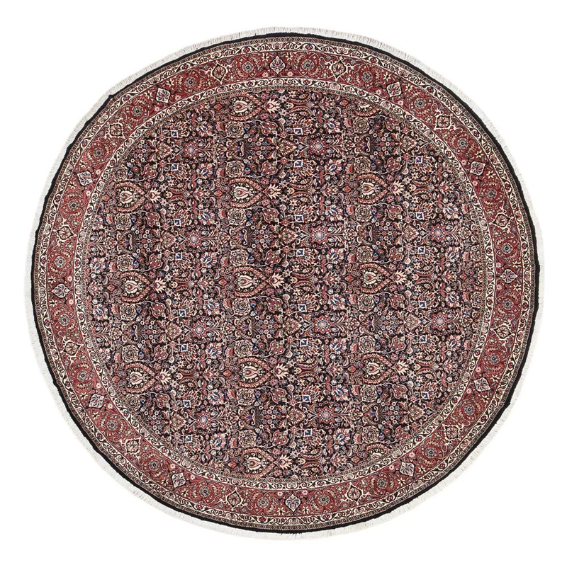 Bidjar Teppich 300x300cm - Perserteppich - dunkelrot