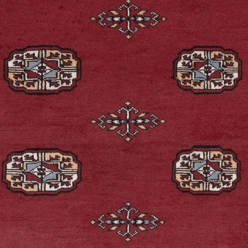 Pakistan Teppich 119x180cm - Orientteppich - rot