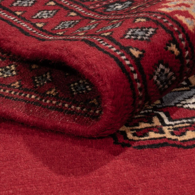 Pakistan Teppich 119x180cm - Orientteppich - rot