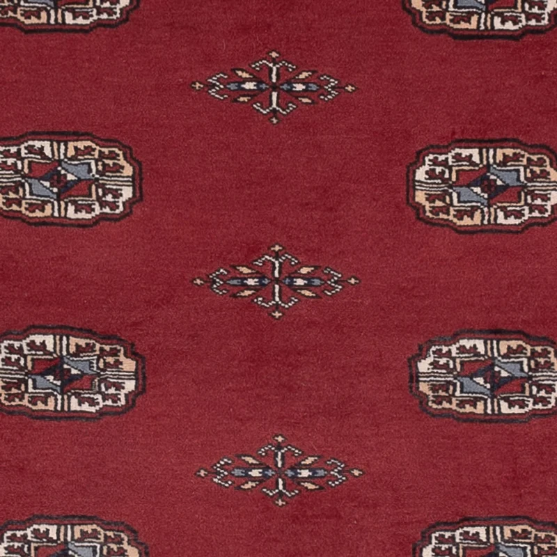 Pakistan Teppich 128x170cm - Orientteppich - rot
