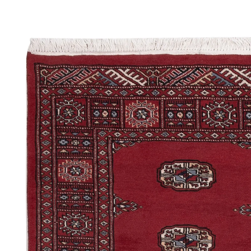 Pakistan Teppich 128x170cm - Orientteppich - rot