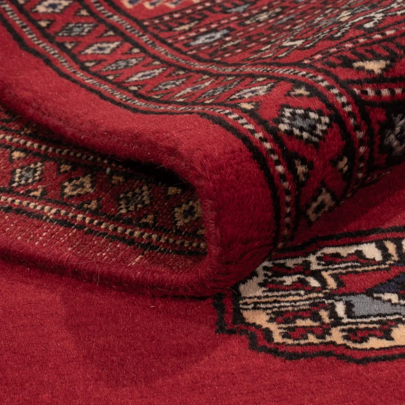 Pakistan Teppich 128x170cm - Orientteppich - rot