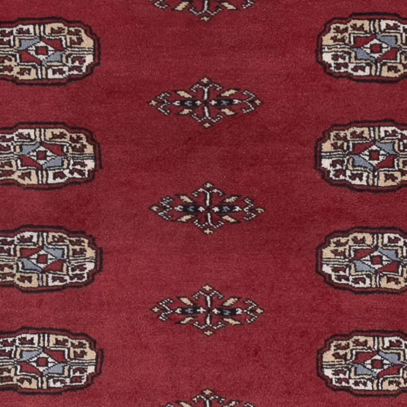 Pakistan Teppich 125x169cm - Orientteppich - rot