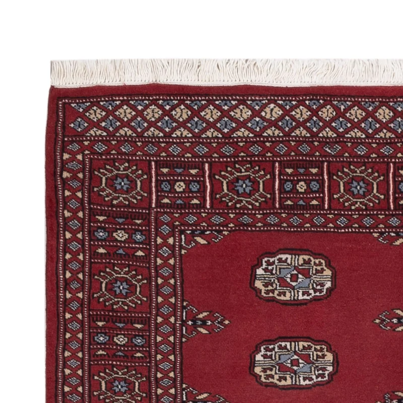 Pakistan Teppich 125x169cm - Orientteppich - rot