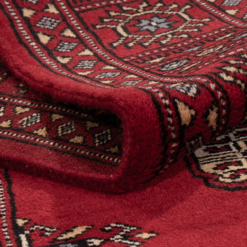 Pakistan Teppich 125x169cm - Orientteppich - rot