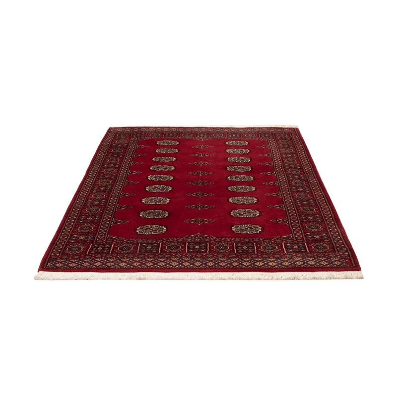 Pakistan Teppich 125x169cm - Orientteppich - rot