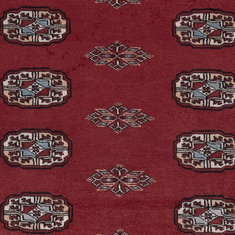 Pakistan Teppich 122x178cm - Orientteppich - rot