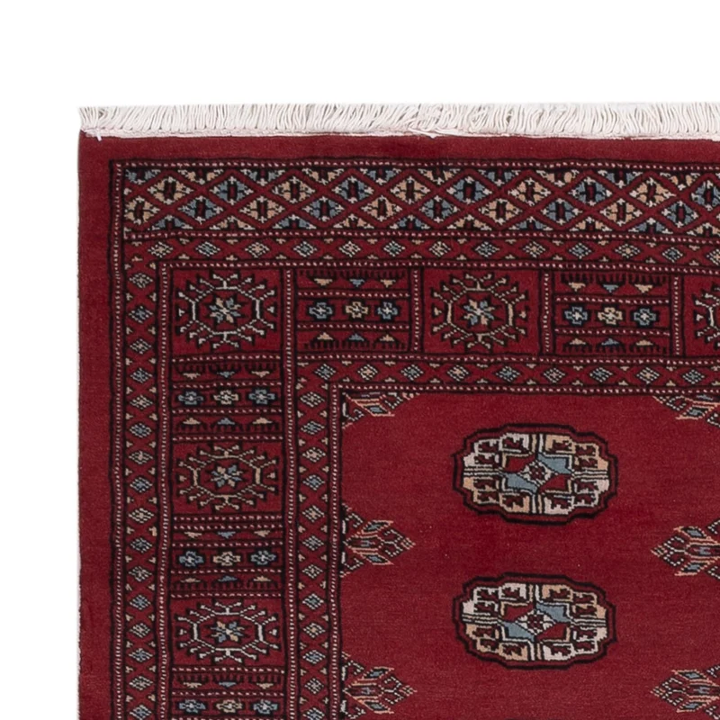 Pakistan Teppich 122x178cm - Orientteppich - rot
