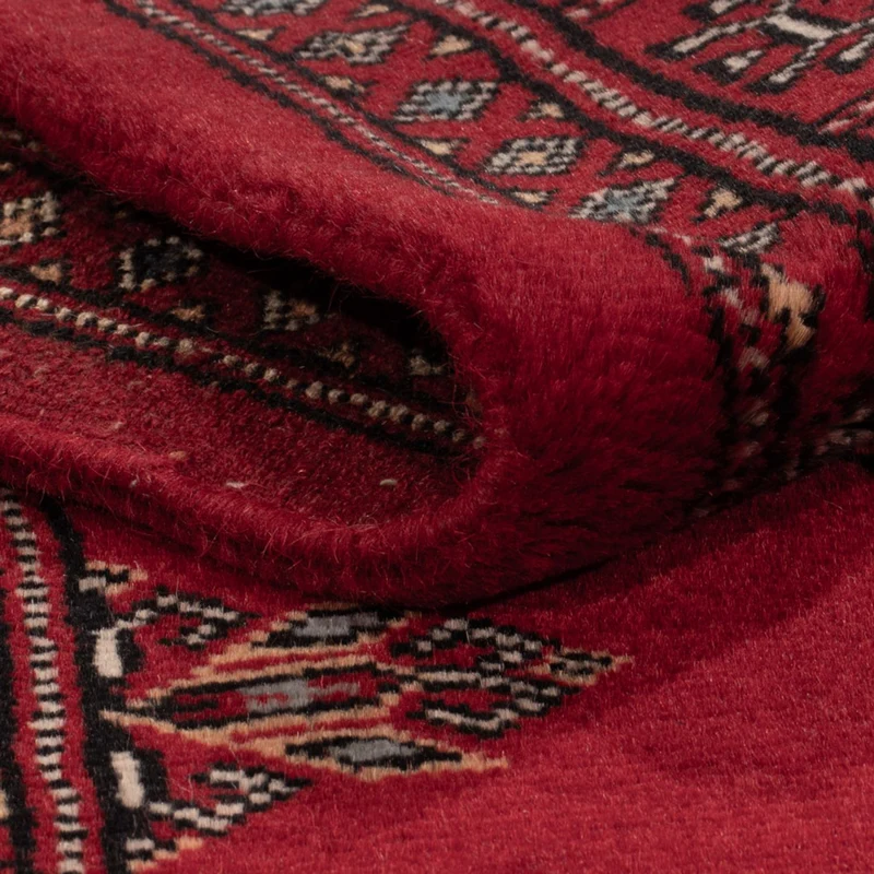 Pakistan Teppich 122x178cm - Orientteppich - rot