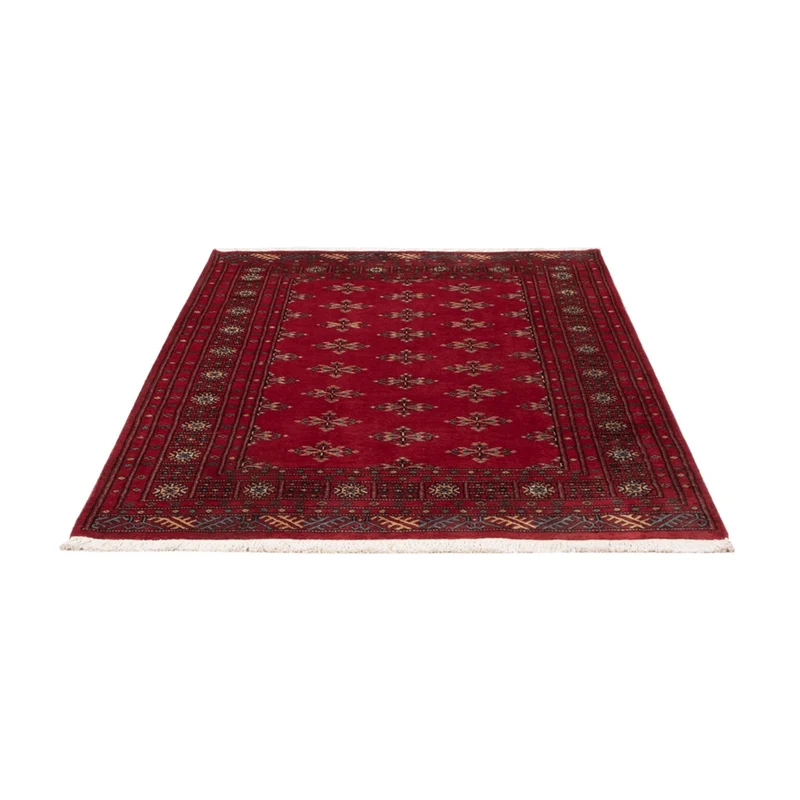 Pakistan Teppich 126x174cm - Orientteppich - rot