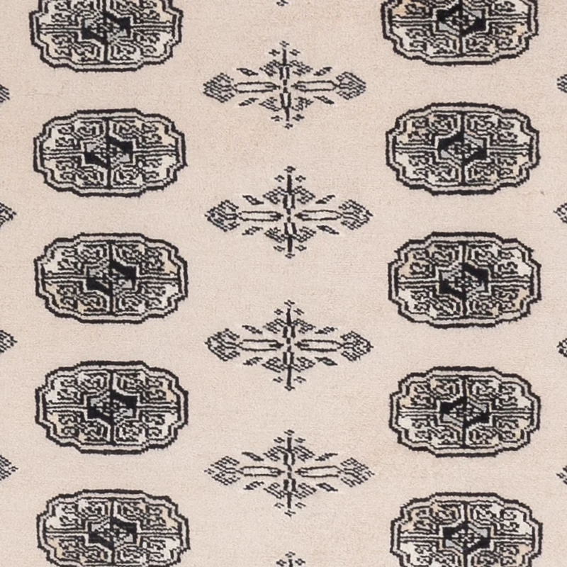 Pakistan Teppich 126x174cm - Orientteppich - beige