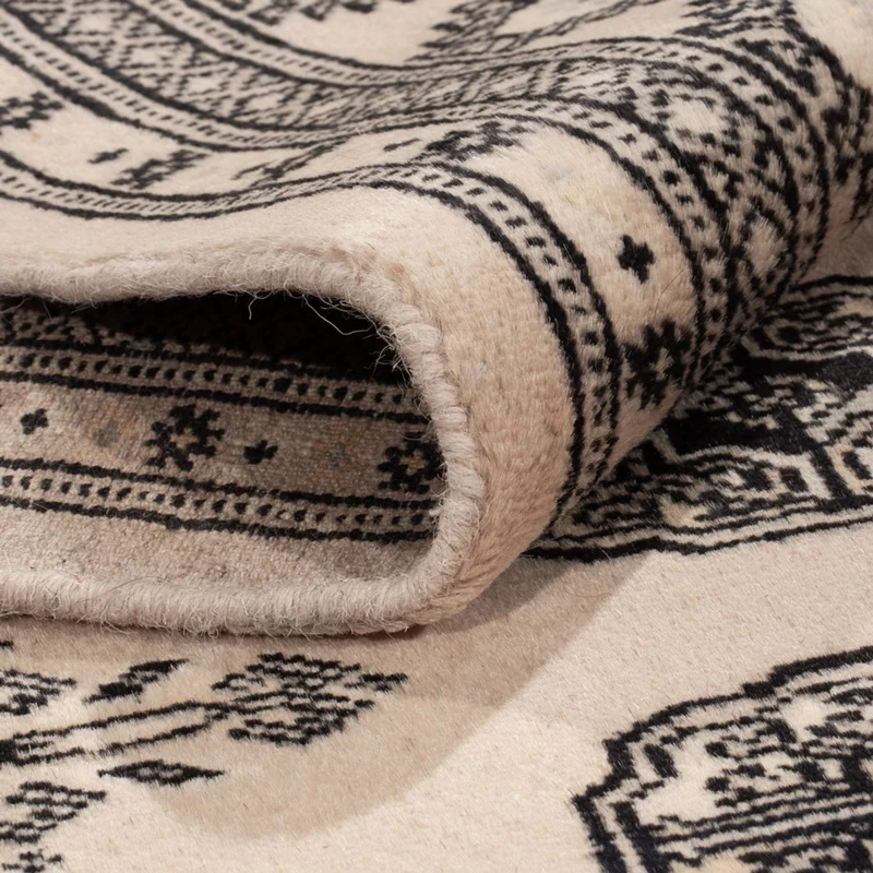 Pakistan Teppich 126x174cm - Orientteppich - beige