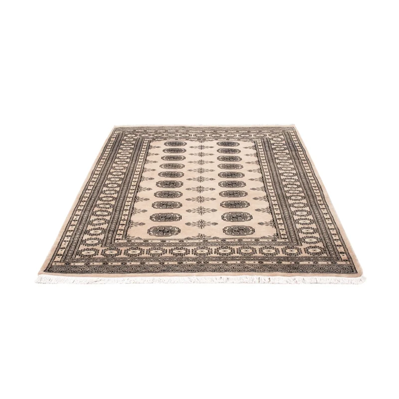 Pakistan Teppich 126x174cm - Orientteppich - beige