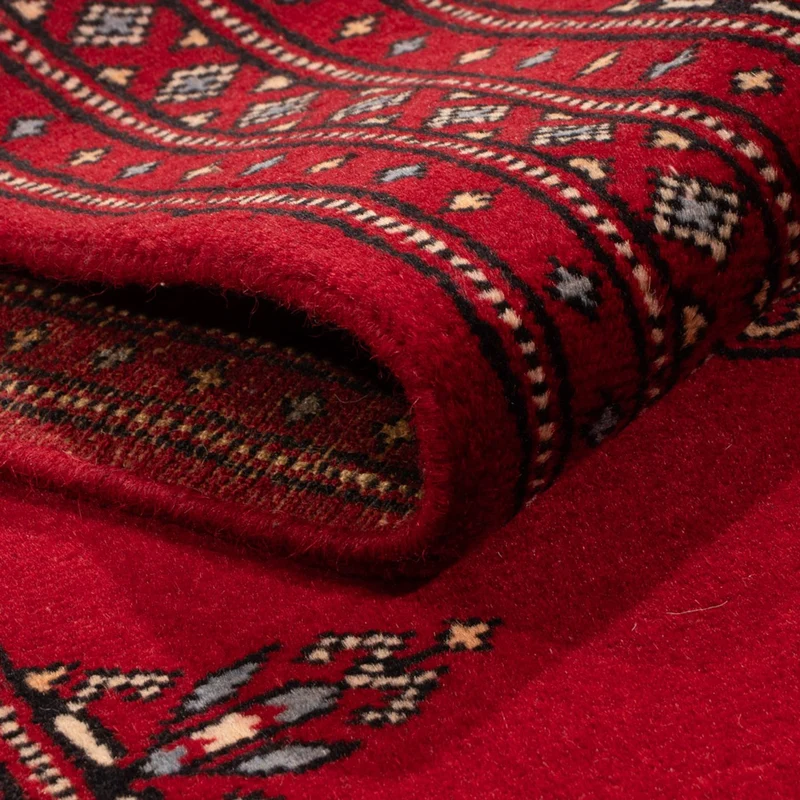 Pakistan Teppich 77x262cm - Orientteppich - rot