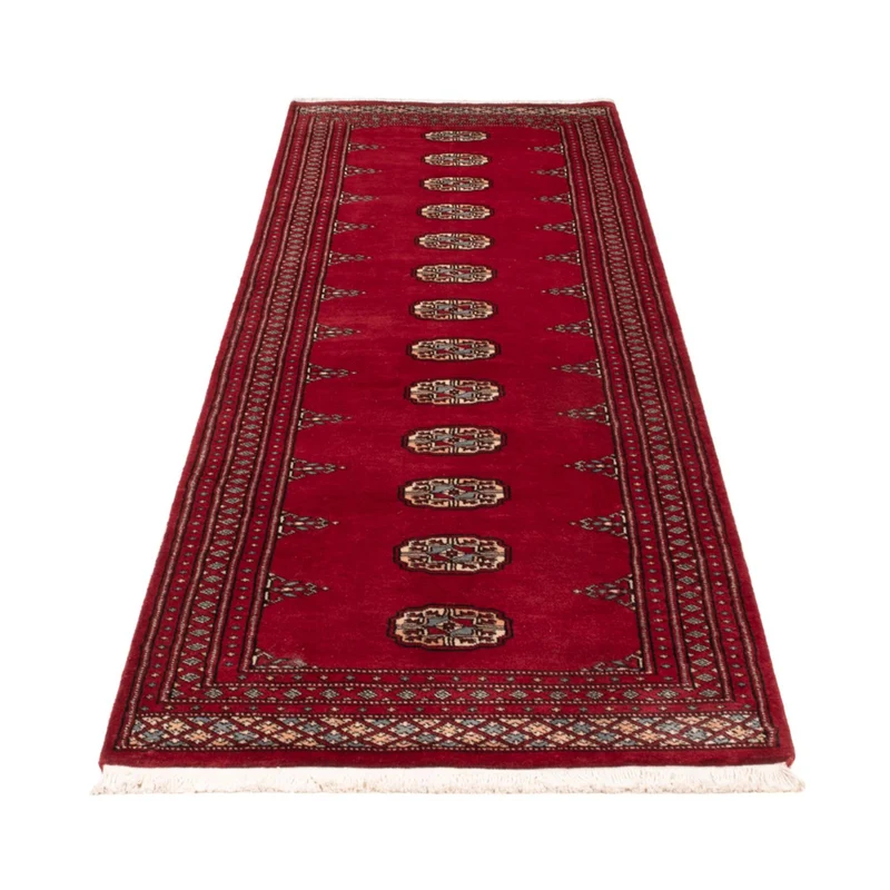 Pakistan Teppich 77x262cm - Orientteppich - rot