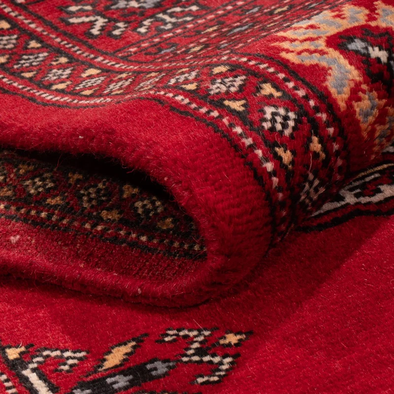 Pakistan Teppich 80x259cm - Orientteppich - rot