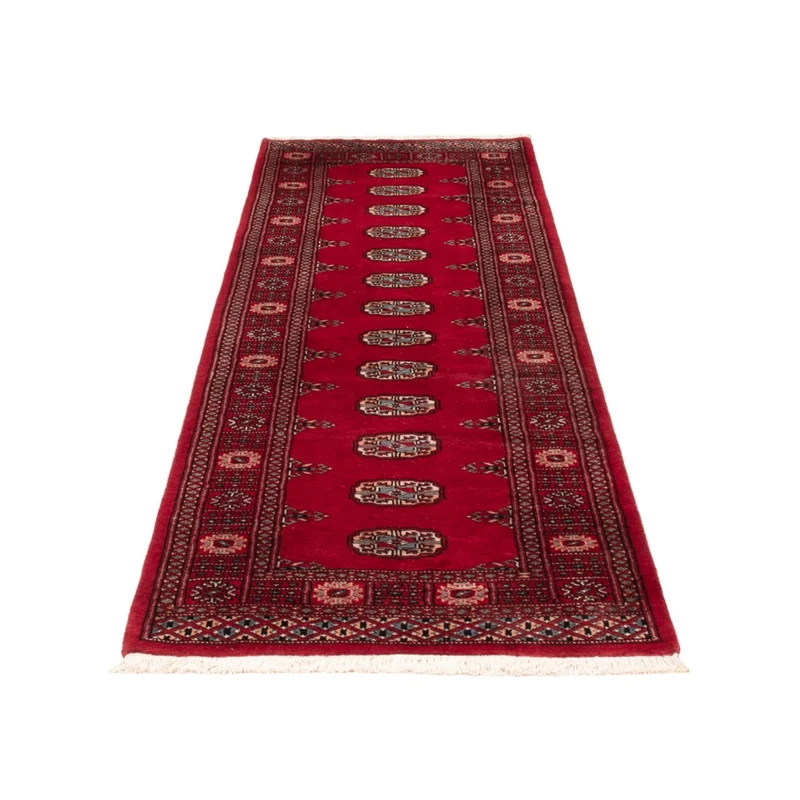 Pakistan Teppich 80x259cm - Orientteppich - rot