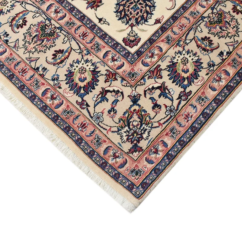 Maschad Teppich 243x342cm - Perserteppich - sand
