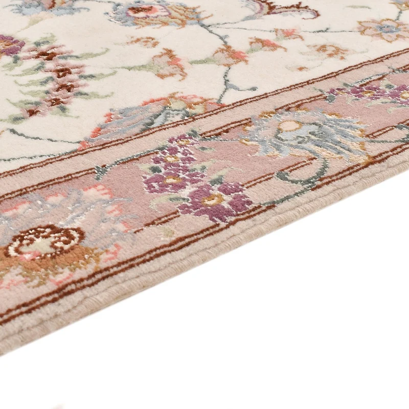 Läufer Perser - Täbriz - Premium - 77 x 347 cm - beige
