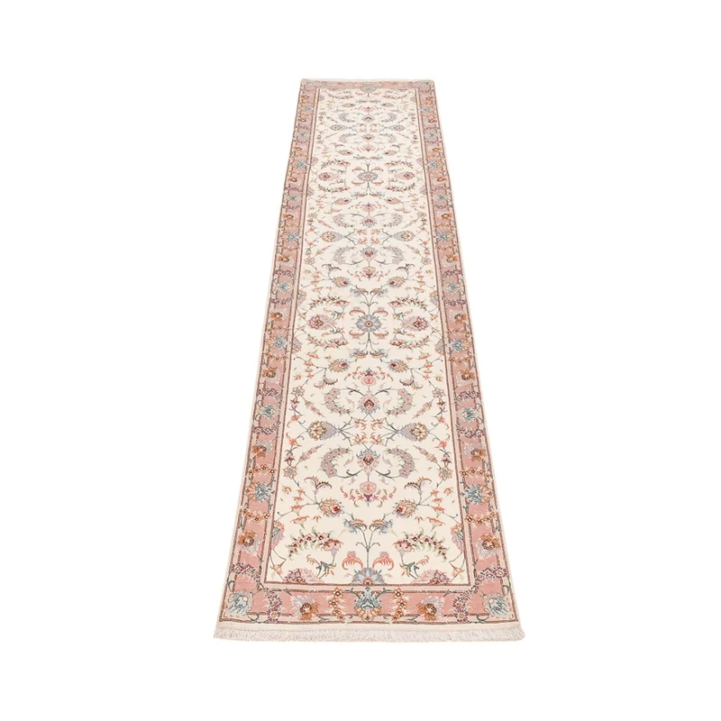 Läufer Perser - Täbriz - Premium - 77 x 347 cm - beige