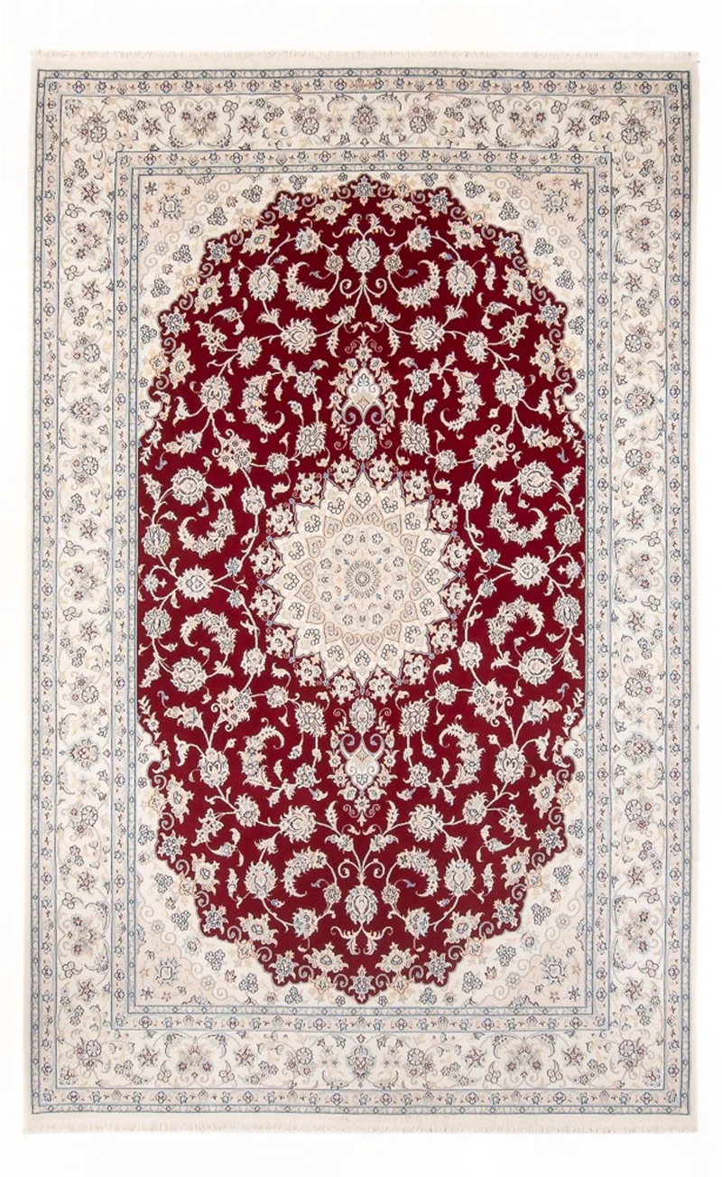 Nain - 6La Teppich 200x300cm - Perserteppich - rot