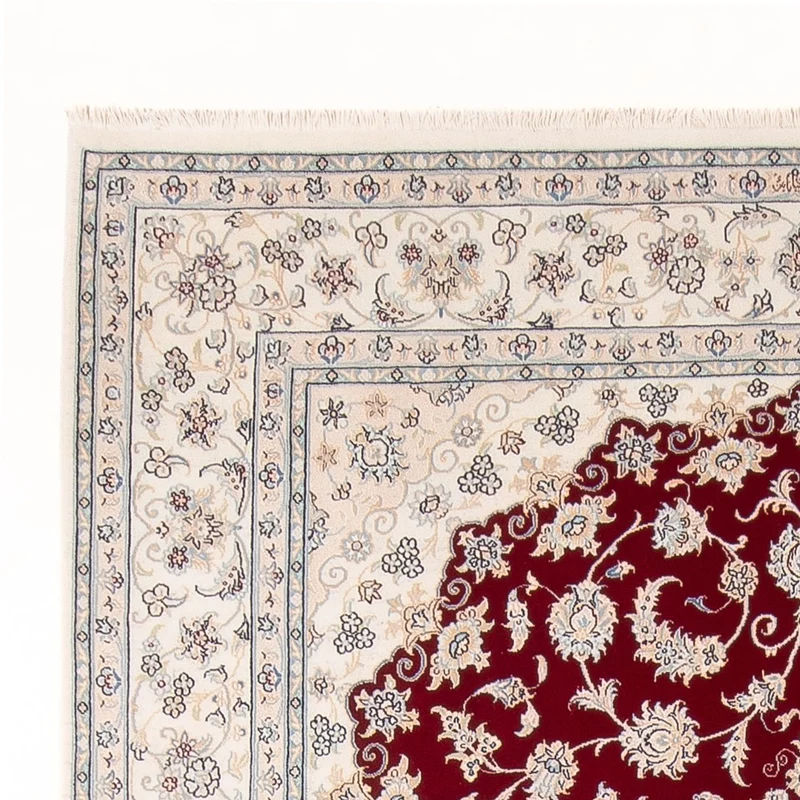 Nain - 6La Teppich 200x300cm - Perserteppich - rot